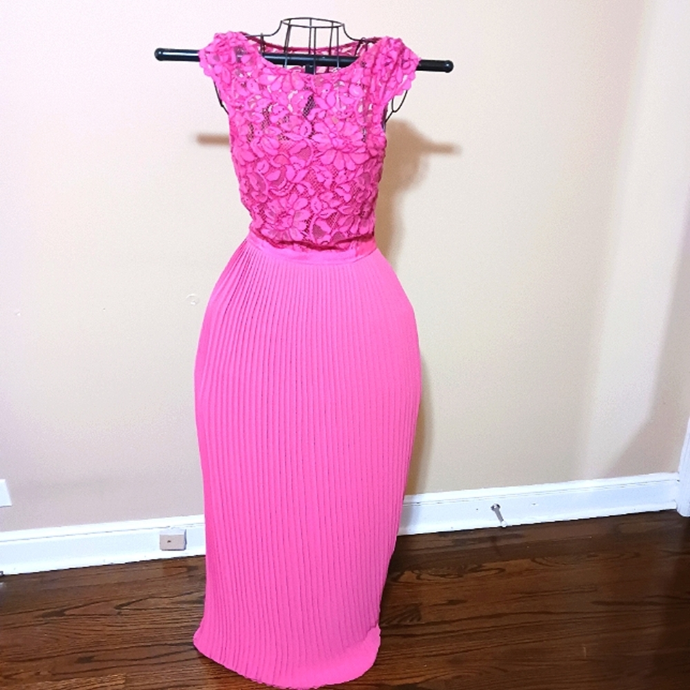 H&M Mauve/Pink  Maxidress (NWT)